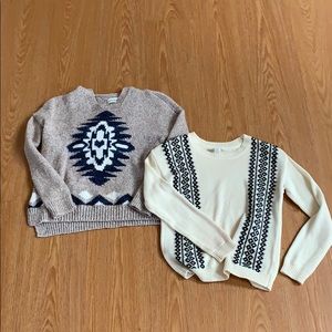 2 Knit Sweaters //girls//